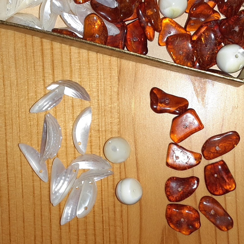 Large Genuine lot of beads
